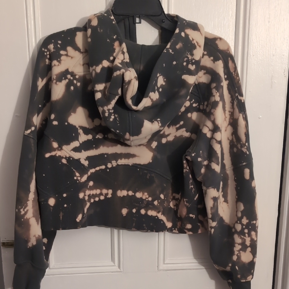 Tie-Dye Zip-Up Hoodie - Picture 2 of 3